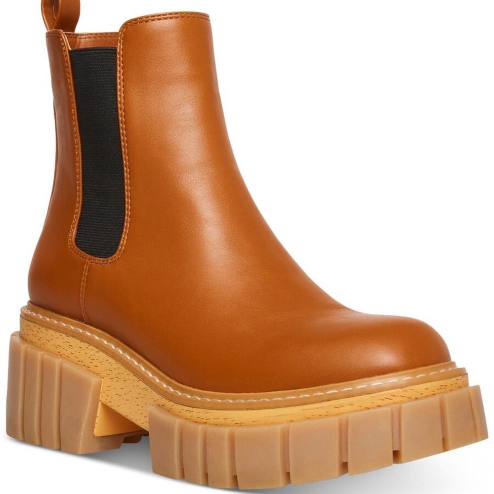 Madden Girl Phoebe Brown Booties / Size 6